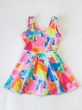 Tennis Dress - Rainbow Splash (Size Down)